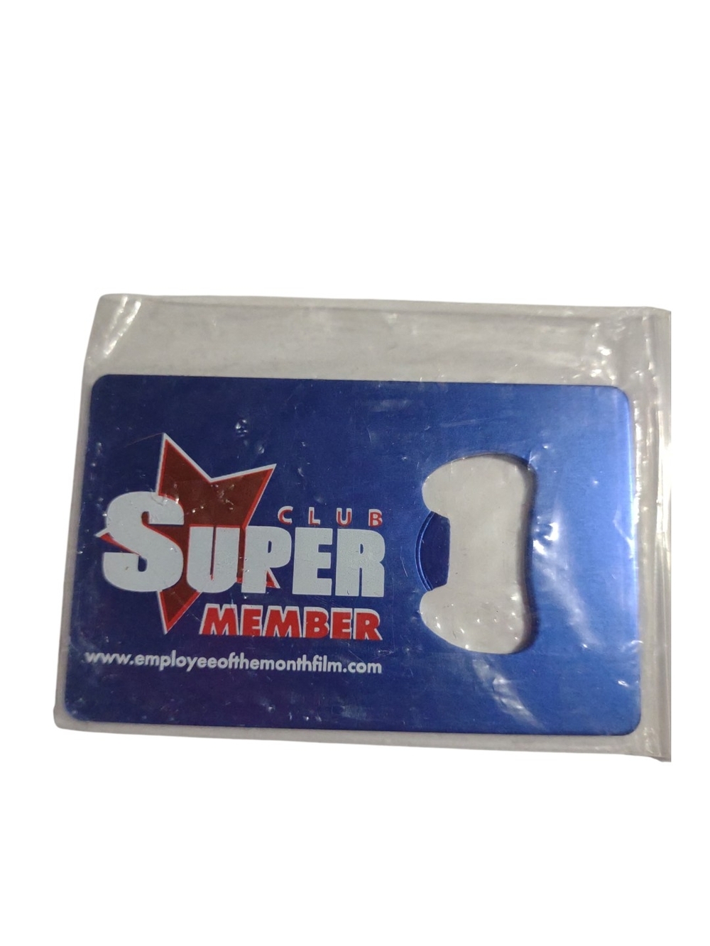 Employee of the Month Club Super Member Bottle Opener Movie Promotional Promo